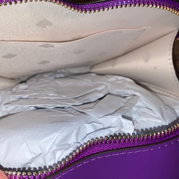 ♠️💜 kate spade Love Shack Mini Heart Chain Crossbody Bag, Pride